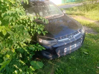 LADA Kalina 219410, 2013 г.в., цвет сине черный, VIN XTA219410E0003345, разреш масса 1560/1160, мощн двиг л.с 87, ПТС 62РМ229907, СТС 9948533094. Не на ходу.