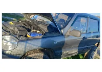 Chevrolet Niva, 2005 года, 79 л.с., полный привод. Автомобиль легковой, марка: Шевроле, модель: Нива, VIN: X9L21230050064232, гос. рег. номер: Х006ЕН64, год изготовления: 2005.