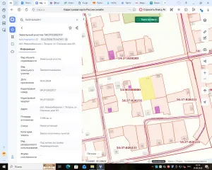 Земельный участок под ИЖС 1096 кв м Новосибирская область Предоставление земельного участка для индивидуального жилищного строительства в границах населенного пункта с кадастровым номером 54:37:020231:7, местоположение (адрес): обл. Новосибирская, г. Татарск, ул. Союзная, дом 121 Кадастровый номер…