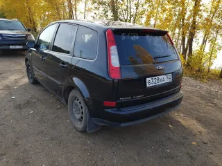 Форд Фокус C-MAX 2005 года. Марка: Ford, модель: Focus C-MAX. Год изготовления: 2005. Цвет: черный. VIN: WF0MXXGCDM5C25561. Государственный номер: В328ХА702. Разрешенная максимальная масса: 1910 кг. Масса без нагрузки: 1375 кг.