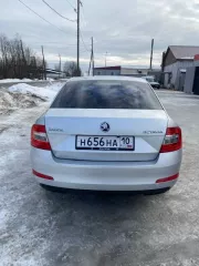 Skoda Octavia 2014 года, серебристый цвет. VIN: XW8AB4NE7EH024433.