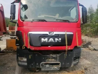 Автосамосвал БЦМ-59 на шасси MAN TGS 41.400 8х4 BB-WW, VIN X3W65392АН0001797, 2017 г.в., №двигателя D2066LF6350547991324798, цвет красный, ГРЗ Н595НС27 (разукомплектован)