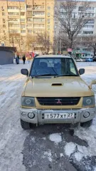 Mitsubishi Pajero Mini, 1999, 64 лс, 243000 км, полный привод, АКПП, кузов № H58A0103575, гос.номер Т577ХТ27. Транспортное средство является в силу закона совместно-нажитым имуществом должника, приобретенным в период брака и зарегистрировано в органах ГИБДД на имя супруги.