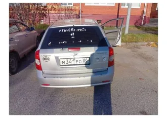Chevrolet Lacetti 2006 109 л.с. Легковой автомобиль Chevrolet Lacetti 2006 года, 109 л.с., марка: Chevrolet, модель: KLAN (J200|LACETTI), VIN: X4XNF356J70001018, гос. рег. номер: М341РО86, год изготовления: 2006