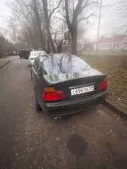 BMW 325iA 2001, VIN: WBAAV310X0FV87453, цвет черный, мощность 191,7 л.с. (машина не на ходу, по кузову гнилая, справа под пассажиром требуется сварка, пола нет совсем, требуется замена правого крыла, правой двери, переварка порогов, в крышке багажника много потрескавшихся проводов, необходим…