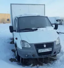 Автофургон 172421 белый 2011 г.в., VIN: Z74172421B0000587, ГРЗ Н417ТС154, мощность двигателя 106,8 л.с., объем двигателя 2 890 куб.см.