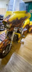 Boss Hoss BHC-9 Coupe Trike 2014 Мотоцикл Boss Hoss BHC-9 Coupe Trike, 2014 г.в., VIN 1B9KBVC76FD285014, г.н. 6788АА51, цвет желтый, внешний вид удовлетворительный, количество колес - 3, дополнительное кресло для пассажира с багажником. Работоспособность не проверялась. Расположенный по адресу: г…