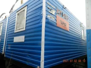 Вагон-дом 2,5х4 с санузлом на санях, инвентарный номер 00-00045687.