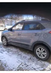 Автомобиль Hyundai Creta, регистрационный номер А146СЕ69, 2017 года выпуска, VIN Z94G2813DHR052614. Цвет серый.