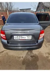 Lada Granta 2018 года, 106 л.с. Автомобиль легковой, марка: LADA 219070 LADA GRANTA, модель: LADA 219070 LADA GRANTA, VIN: XTA219070K0581898, гос. рег. номер: О539МУ159, год изготовления: 2018.