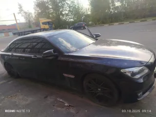 BMW 750Li xDrive, черный, 2013, 231 250 км, 4.4 АТ (449 л. с.), бензин, полный, VIN X4XYF81100D184729, г. Москва, аккумулятор разряжен, пропущен срок сервисного обслуживания, автомобиль зарегистрирован за должником Банка, перерегистрация автомобиля на нового владельца будет осуществлена после…