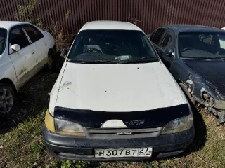 Toyota Caldina 1993, г/н H307BT27, 1993 г.в., № кузова ET1960004252, цвет белый, 1 шт. Вид транспорта: Легковой, Назначение: pryamie, VIN номер: 0, Модель: Тойота, Марка: Калдина, Год выпуска: 1993
