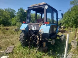 Трактор «Беларус -82.1» заводской номер 80854818 2007 года выпуска, государственный номер 0743ОТ23, цвет синий, мощность двигателя 81 л.с., вид движителя колесный.