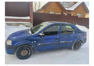 Renault Logan 2006 года, 75 лс, 300396 км, VIN: X7LLSRAGH6H039343. Обращаю внимание, что коробка передач: 2-я и 3-я передачи включаются иногда с хрустом. Подвеска: Потекли передние амортизаторы и пыльник отбойника. Сайлентблоки передних рычагов, шаровые опоры и рулевые наконечники имеют износ и…