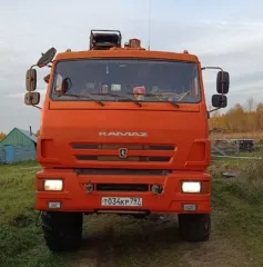 Автомобиль бортовой с краном манипулятором 732407  КАМАЗ43118 , VIN XDC732407J9001287, кат. С, 2018 г.в., оранжевый RAL 2009, 300 л.с., 11,7 л., дизель, евро 4, макс.масса 21,2 т., ПТС 16 ОУ 746195, гос.номер Т034КР797