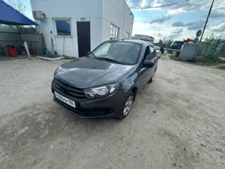 LADA Granta 2024, черный, госномер Р484МХ186, VIN XTA219040R0550945. Кузов хэтчбек. ЭПТС 1643 01088174971, СТС 99 65 052988.