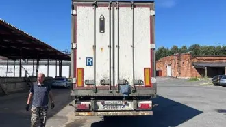 Полуприцеп Schmitz SKO 24/L-13.4 FP60 COOL рефрижератор, VIN номер: WSM00000005117215, 2013 г.в., паспорт: 77УР907300, гос.рег.знак: ВУ927750. Имущество находится в залоге у Банка ВТБ (ПАО).
