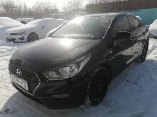 Hyundai Solaris 2018, 100 лс, 152819 км. Легковой автомобиль HYUNDAI SOLARIS, год изготовления: 2018, цвет: черный, VIN: Z94K241BAKR129411, ПТС: 78 РА 824867, г/н: С720ТЕ 72, модель двигателя: G4LC JD102998.