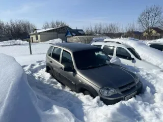 Chevrolet Niva 2016 года, цвет серо-коричневый металлик. Государственный регистрационный знак Т 848 РА 116 RUS, VIN Х9L212300H0612110.