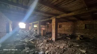 Гараж годные остатки площадь 1685,9 квадратных метров, котельная годные остатки площадь 122,6 квадратных метров, склад годные остатки площадь 464,4 квадратных метров. Адрес: Курганская область, Альменевский район, село Альменево, улица Ленина, 2а.