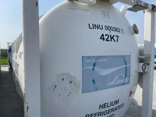 Лот № 2: Изо-контейнер № LINU 000382-1 (изотермический контейнер-цистерна  40 футовый для хранения/транспортировки сжиженного газа), белого цвета Лот № 2: Изо-контейнер № LINU 000382-1 (изотермический контейнер-цистерна  40 футовый для хранения/транспортировки сжиженного газа), белого цвета 1 Штука…