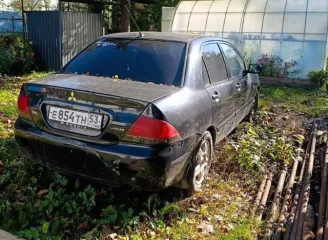 Мицубиси Лансер 2005 года, цвет черный, VIN JMBSNCS3A6U013133, ПТС серия 47РК №321184