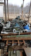 Высвобождаемое движимое военное имущество (лом черных и цветных металлов) Лом черных и цветных металлов 
