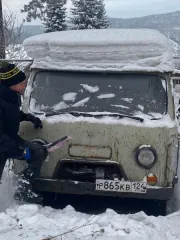УАЗ-390945, 2012 Грузовой автомобиль УАЗ-390945, 2012 г.в., г/н Р865КВ124, VIN XTT390945C0460170, № шасси (рамы) 330360С0481462, цвет белая ночь. Идентификационные номера не сверялись, рабочее состояние не проверялось, ключи и документы отсутствуют, автомобиль закрыт. Обременения: Арест, запреты на…