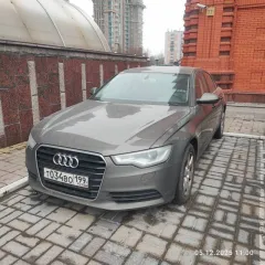 Audi A6, 2014 года, 180 лс, 340 000 км, АКПП, легковой автомобиль, модель: A6, цвет: Серо-Коричневый, VIN: WАUZZZ4GХЕN191426, ПТС: 78УУ359170, г/н: Т034ВО199, мощность двигателя, л. с. (кВт): 180,132, разрешенная максимальная масса: 2145 кг, масса без нагрузки: 1727 кг, пробег 340 000 км