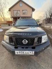 Nissan Navara 2012 автомобиль Nissan Navara, 2012 года выпуска, цвет - черный, государственный номер В936АА41, идентификационный номер (VIN) VSKCVND40U0505810, номер двигателя УD25809565B, мощность двигателя - 190 л.с, объем двигателя - 2488 куб. см. Вид транспорта: легковой. Объем двигателя: 2488…
