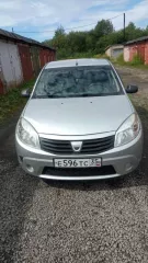 Легковой автомобиль Dacia Sandero год изготовления: 2009, цвет: серебристый, VIN: UU1BSDBNH41395213, ПТС: 35УВ 928060, г/н: Е596ТС35, мощность двигателя, л.с. (кВт): 75 (55), объем двигателя, куб. см. 1149, тип двигателя: бензиновый
