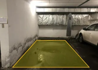 Машино-место 16.4 кв.м по адресу: г. Москва, Каширское шоссе, д. 148, корп. 3 (подз.1, пом II, машино-место 109). Кадастровый номер: 77:05:0010009:1525.