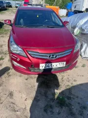 Hyundai Solaris 2016, г.в. 2016, ГРЗ У 341 КХ 178, б/у, VIN Z94CT41DAHR499773. Вид транспорта: Легковой автомобиль, государственный регистрационный знак: , VIN номер: Z94CT41DAHR499773, марка: HYUNDAI, модель: SOLARIS.