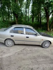 Hyundai Accent, 2003 года, 102 лс, 415000 км. Автотранспортное средство: ХЕНДЭ АКЦЕНТ, легковой седан, VIN X7MCF41GP4M008002, год выпуска – 2003г.