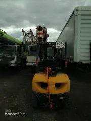 Komatsu FG25T-17, 2019 автопогрузчик, государственный номер 6074КВ40, VIN 357613, год выпуска 2019.