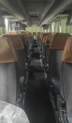 Автобус Cetra S216HDS 1991 года выпуска, цвет белый. Идентификационный номер WKK1390000102536, бензиновый двигатель, мощность 366 л.с. Местонахождение: Московская область, Мытищинский г.о., деревня Болтино.