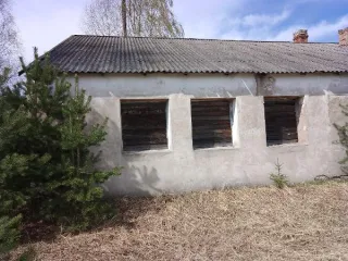 Здание бани 177,3 кв.м Костромская обл Здание бани, с кадастровым номером 44:12:110103:201, площадью 177,3 кв.м, расположенное по адресу: Костромская обл., Нейский район, п.Еленский, ул.Крестьянская, д.14/2 с одновременным отчуждением земельного участка с кадастровым номером 44:12:110104:37…
