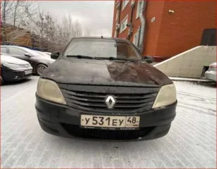Renault Logan 2010 года, 84 л.с., пробег 212465 км. Модель SR, VIN: X7LLSRB1HAH336806, госномер У531ЕУ48.