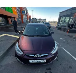 HYUNDAI SOLARIS 2014 Автомобиль легковой HYUNDAI SOLARIS 2014 года выпуска Автомобили легковые HYUNDAI SOLARIS 2014 года выпуска, VIN: Z94CU41DBDR296400, цвет кузова: фиолетовый, местонахождение: Московская обл, Пушкино, Просвещения ул, дом 12