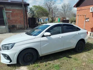 Lada Vesta 2021 года, 106 лс, 182774 км, VIN: XTAGFL110MY571568, цвет – белый, госномер Е 139 ОВ 08