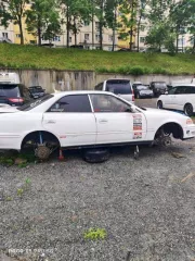 Toyota Mark II, 1987 года, АКПП Техническое описание: отсутствует двигатель, АКПП, колеса. требуется замена амортизаторов, суппортов, тормозных дисков, шаровых опор, сайлентблоков, рулевой рейки, рулевых тяг и наконечников, передних и задних верхних рычагов. Ходовую часть необходимо перебирать…