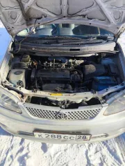 Toyota Corolla Spacio 1998 года, госномер К288СС28. Модель, двигатель 4А М391955, кузов АЕ1116088258. Мощность 115 л.с., объем 1587 см³, серый цвет. Передний привод, автоматическая коробка передач. Пробег более 250 тыс. км. Состояние кузова, подвески, систем и агрегатов – удовлетворительное. На…