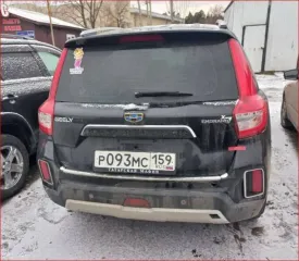 Geely Emgrand X7, 2018 года, 138 лс, легковой автомобиль. Марка: Geely, Модель: Emgrand X7, VIN: Y4K8752Z0KB400075, Год выпуска: 2018