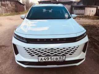 Exeed LX 2024, идентификационный номер (VIN): LVTDB21B8RE030952, цвет белый.