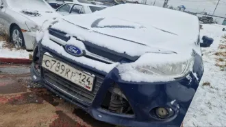 Ford Focus 2013 года, госномер С789КР124, VIN X9FKXXEEBKDP14916, двигатель № DP14916. Цвет синий. Комплектность и состояние не проверялись, имущество обращено в доход государства. Документы отсутствуют. Находится в Красноярске. Пробег: 0 км. Объем двигателя, коробка передач, привод и мощность…