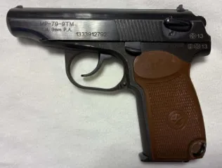 Mp-79-9tm (9 P.A.), 2013 Пистолет MP-79-9TM (9 P.A.), № 1333912792, калибра 9 Р.А., 2013 года выпуска. Ознакомление с имуществом осуществляется по рабочим дням, в период представления заявок на участие в торгах по предварительному согласованию. Предварительная запись по телефону: Кабанов Павел…