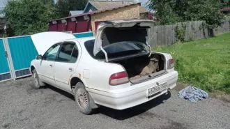 Nissan Cefiro, 1998 года, 155 лс, легковой автомобиль, номер двигателя VQZ0 00B069A, кузов № A32508943 (требуется ремонт двигателя, замков и стеклоподъемников с левой стороны, кузов-распил, коррозия по кузову, пороги гнилые, правая стойка вырвана и подварена)