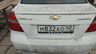 Chevrolet Aveo 2011 года, белый цвет. VIN: XUUSF69W9B0020526, госномер М832КО40. Находится в городе Малоярославец.