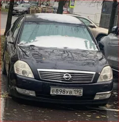Легковой автомобиль Nissan Teana, цвет: темно синий, г/н: Е898УВ/190, 2006 г.в., VIN JN1BAUJ31U0002084