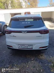 Chery Tiggo7 Pro, двигатель AQNK61985, VIN LVVDB21B3ND747718, цвет белый, 2022 год. В залоге.